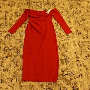 Women's Abercrombie & Fitch red Dress